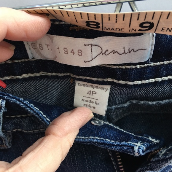 Cato denim jeans size 4p see pictures measurements - Picture 5 of 7